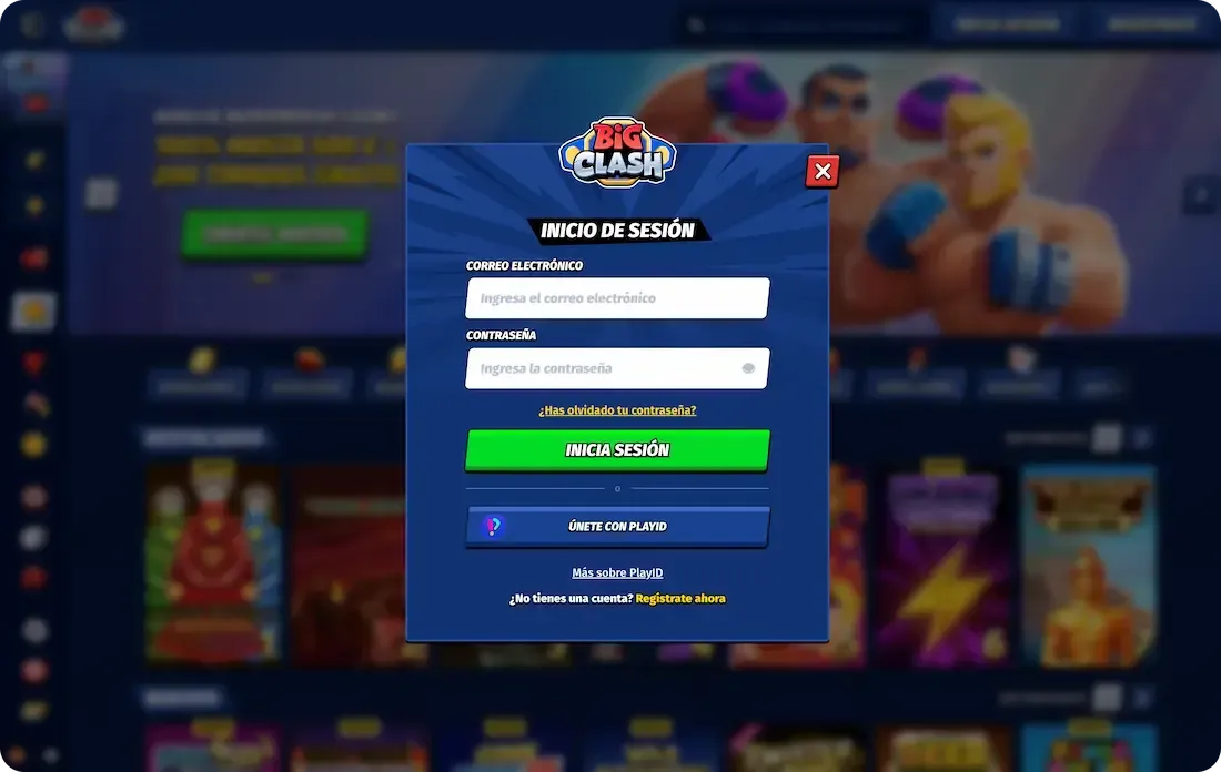 iniciar sesión en el casino bigclash